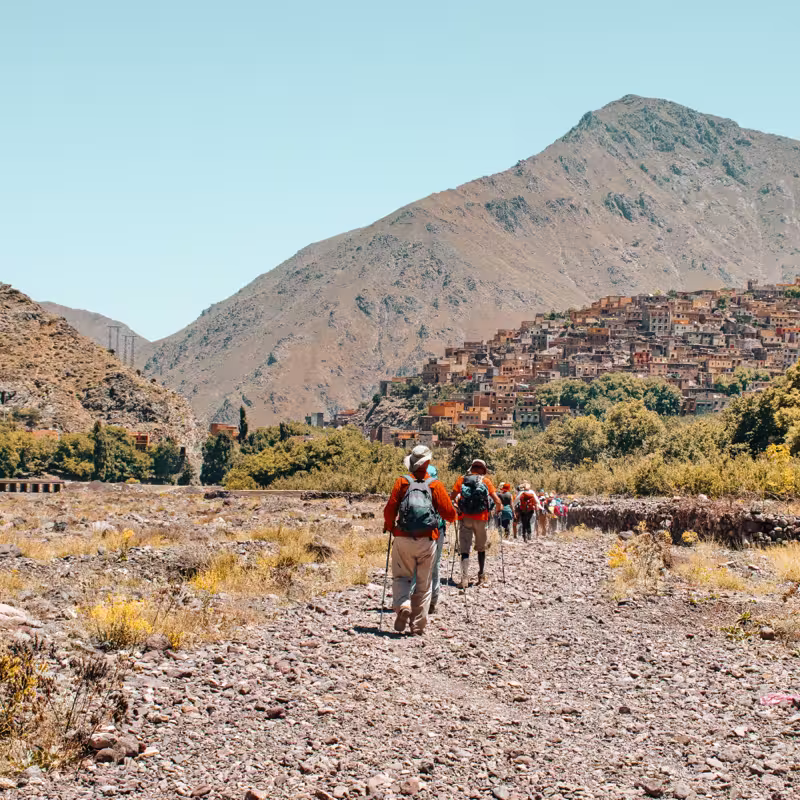 Trekking lungo la Valle dello Ziz